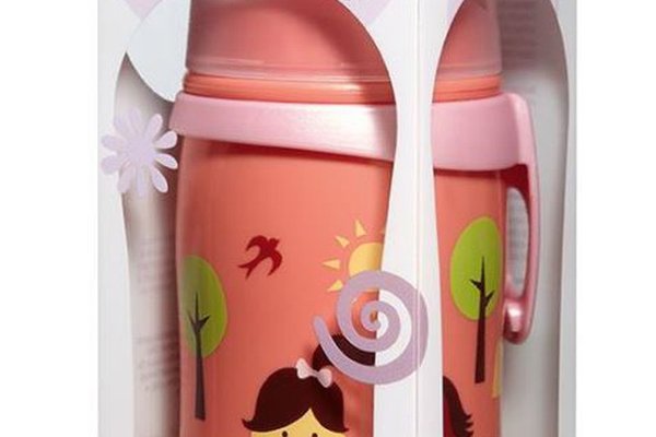 Cana Kids Cup Girl PP 330 ml antipicurare cu clip de prindere 18+ luni