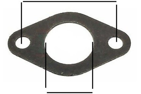 Garnitura Esapament Motor Diesel 186FA - model 2