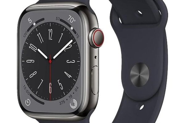 Apple Watch Series 8 2022, GPS + Cellular, Stainless Steel 45mm N/A Graphite Excelent