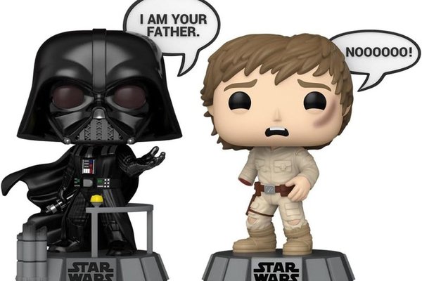 Set Figurine Funko Pop Star Wars - Darth Vader si Luke Skywalker