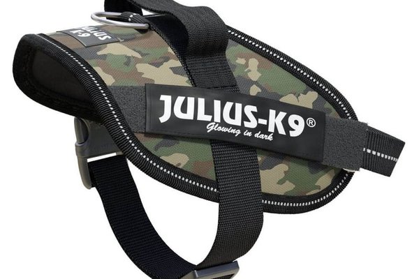 Ham K9 IDC Power, Marimea Mini-Mini, 4-7 kg, Camuflaj