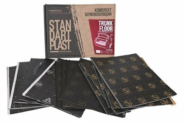 Kit de insonorizare STP dedicat PORTBAGAJ - 3 Straturi Vibro Fono Termo
