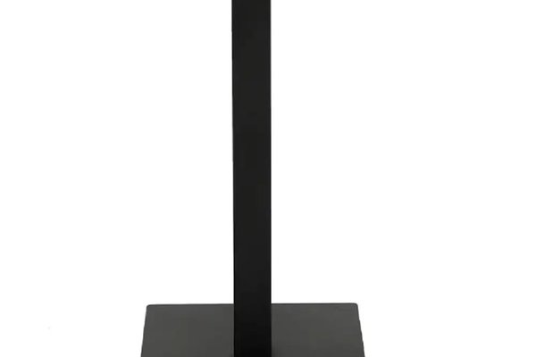 Picioare metalice pentru masa 80x80 cm,negru