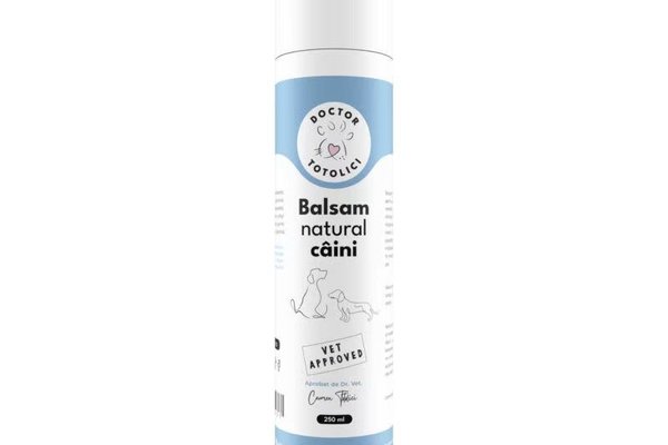 Balsam natural caini Doctor Totolici, 250 ml
