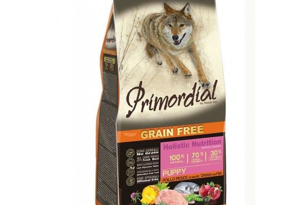 Primordial Grain-Free Holistic Dog Puppy Chicken & Sea Fish, 12 Kg