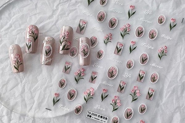 Sticker decorativ pentru unghii TS-2565 - Everin