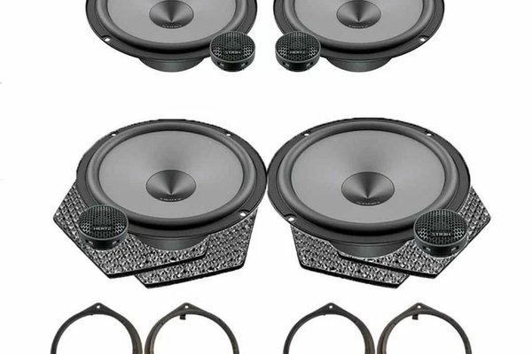 Set difuzoare auto Hertz Uno pentru Mercedes GL 2006-2012, RMS 75W