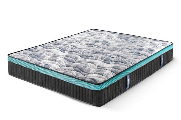 Saltea Ideal Sleep COOL MEMORY GEL POCKET 5 Zone, Arcuri individuale, spumă poliuretanica elastică, spumă cu memorie cu gel de răcire, husă CoolActive, superortopedică, Grosime 30 cm