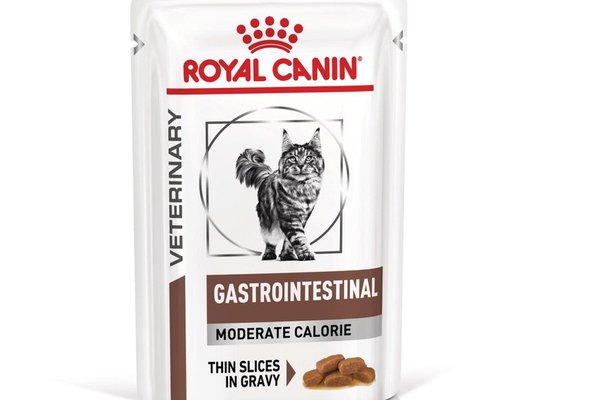 ROYAL CANIN Gastrointestinal Moderate Calorie, dieta veterinara, plic hrana umeda pisici, sistem digestiv, (in sos), 85 g