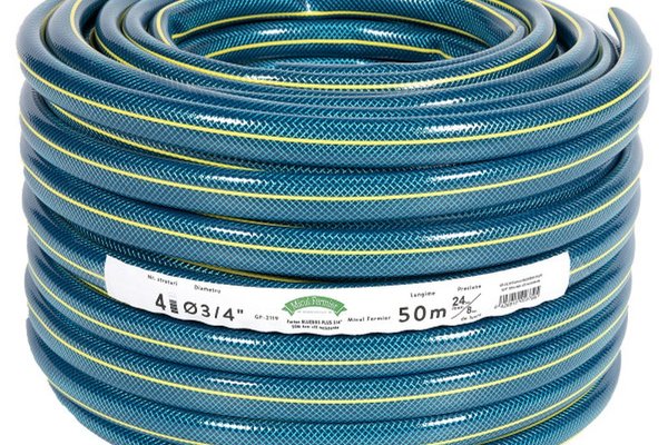 Furtun  Gradina cu Insertie, Bluebos Plus, 3/4 toli, 50m, 4 Straturi, Clasa 3 Rezistenta, Micul Fermier