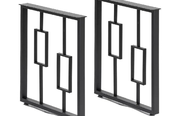 Picioare masa metal, Homs , Negru,52X72 cm,30703