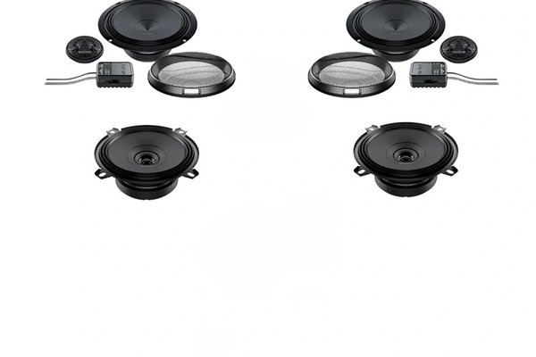 Set difuzoare auto Audison Prima pentru Dacia Duster II facelift 2021 - 2023, 100 W