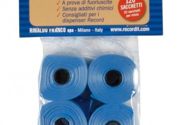 Pungi igienice pentru caini, set 6 role x 20 buc
