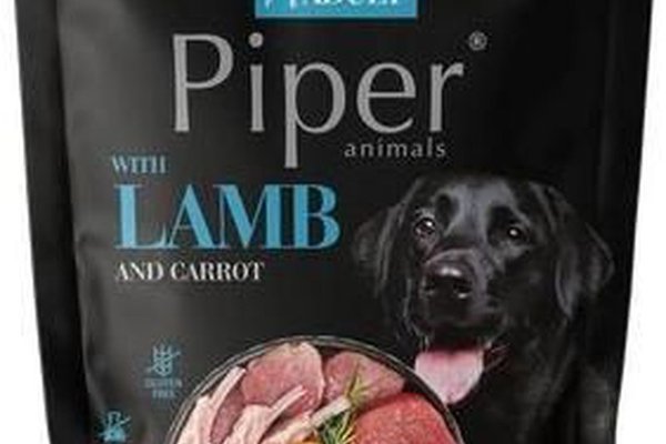 Piper Hrana Completa pentru Caini Adulti, Miel si Morcovi, 500 g