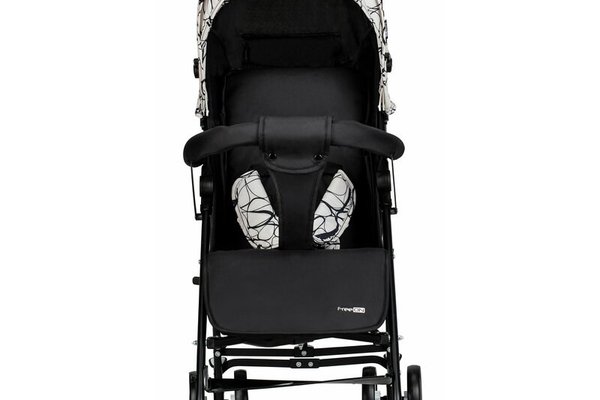 Carucior Sport FreeON Simple, Reglabil, Compact si Usor, Black/White, Resigilat
