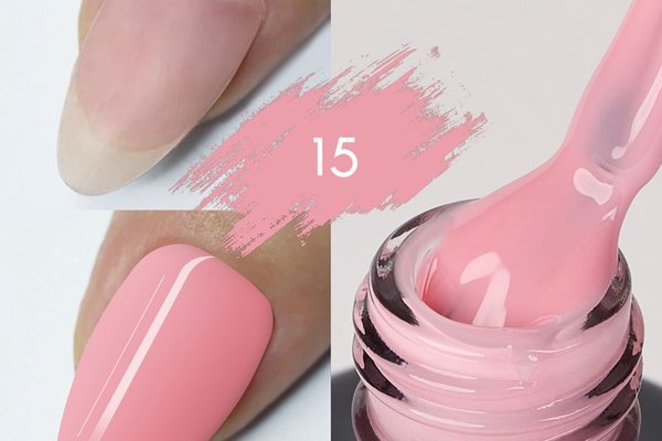 Color rubber base Kievskaya 15ml- Nr. 15 - KVS-14