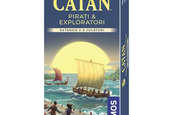 Catan - Extensia Pirati & Exploratori 5/6 - Editia 2025