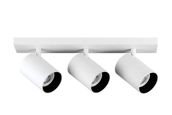 Plafoniera cu 3 Spoturi Yeelight Smart Spotlight, Spot LED Multicolor, Carcasa Alba
