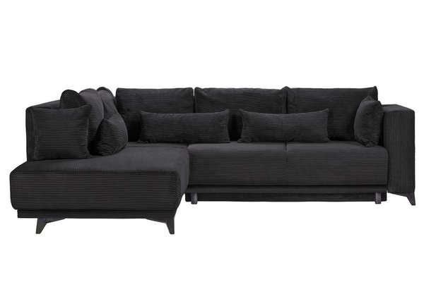 Colțar Extensibil NOMAD, cu ladă de depozitare, variante stânga/dreapta 280x215x90 cm