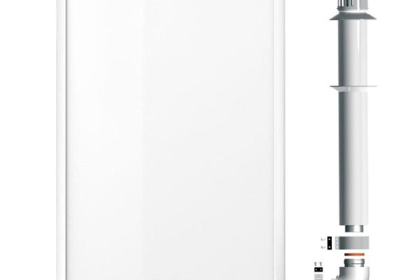 Centrala termica Ariston GENUS ONE+ WI-FI, in condensare, 24 kW, pentru incalzire si preparare ACM, cu kit de evacuare inclus