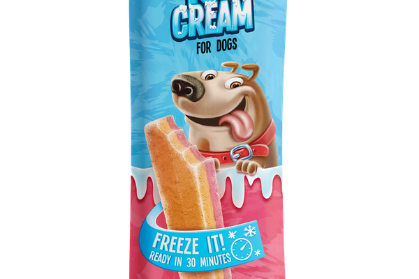 Dr Zoo inghetata pentru caini cu aroma de carnati si branza, 50 g