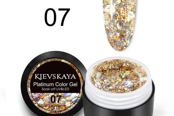 Platinum color gel KIEVSKAYA- 07