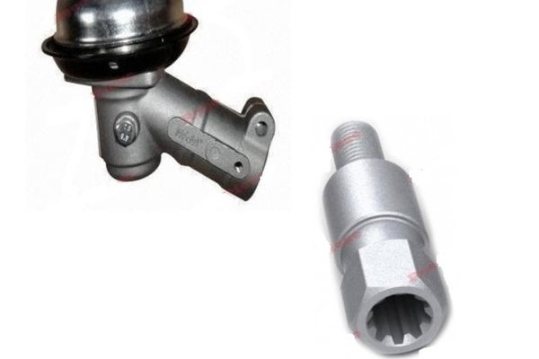 Angrenaj Unghiular Inferior Motocoasa , teava 30mm  ,tija 9dinti