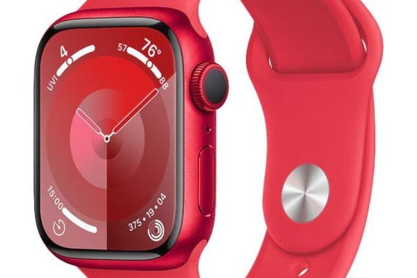 Apple Watch Series 9 2023, GPS + Cellular, Aluminium 41mm N/A Red Excelent