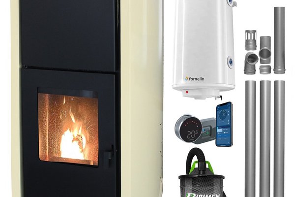 Pachet Incalzire Fornello Fiama Confort 12 kW cu Control de la Distanta