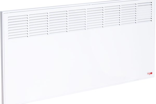 Convector Electric iVigo EPK 2500 W Alb, Control Mecanism, Termostat de Siguranta, IP 24, Eficient pentru 28 mp, ERP 2018