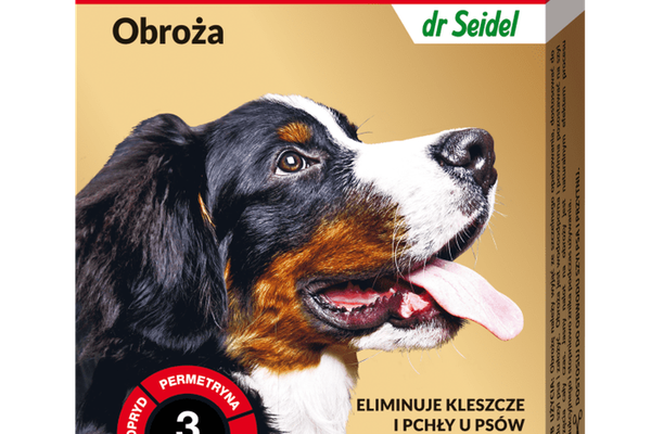 Sabunol Dog GPI, Zgarda Antiparazitara Caini 25-50 kg, Culoare Gri (75cm)