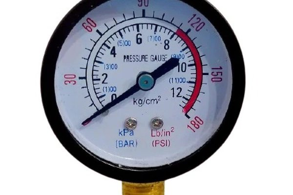 Manometru Hidrofor, Radial, Presiune  0-12 bari,Racord  1/4”, premium universal