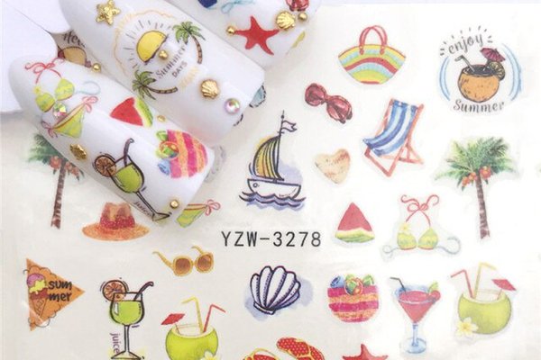 Tatuaj decor unghii YZW-3278 - YZW3270