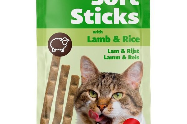 Sanal Sticks cu Miel si Orez, 15g - Recompensa Delicioasa pentru Pisici