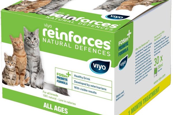 Viyo Reinforces Cat 30x30 ml - Supliment Prebiotic pentru Pisici
