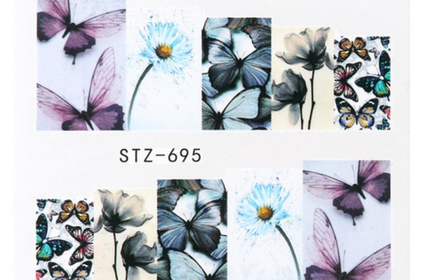 Tatuaj decor unghii STZ-695
