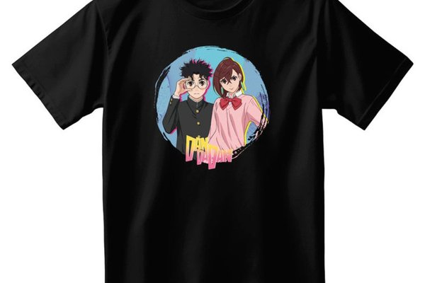 Tricou Dan Da Dan - Black - Momo & Okarun - L