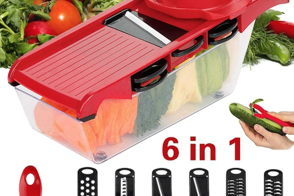 Rasnita si Feliator Legume/Fructe MANDOLINE SLICER 6 in 1