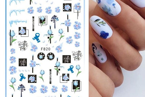 Sticker decor unghii F820