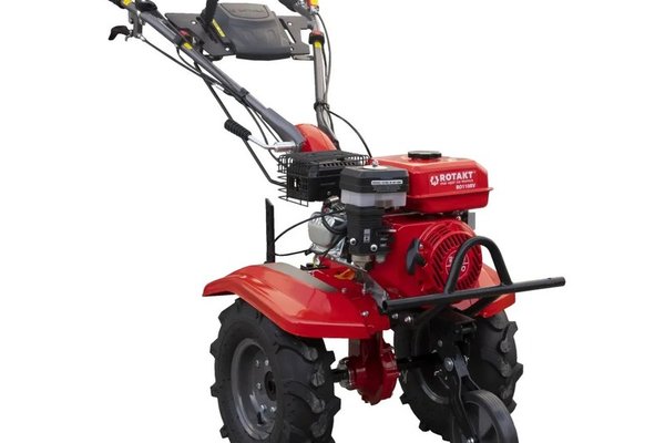 Motocultor Rotakt Titan RO110RV cu kit de capotare, 8.5CP, Benzina, Freze