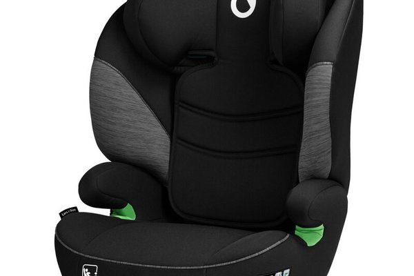 Scaun auto Lionelo Lars i-Size cu tetiera reglabila, 15-36 kg, Negru/Gri