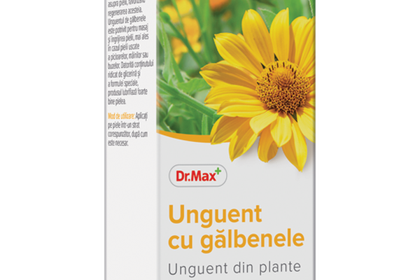 Dr. Max Unguent cu Galbenele 20g - Tratament Natural pentru Piele