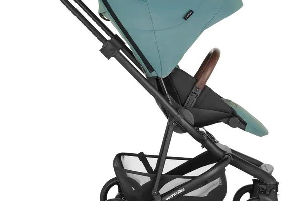 Carucior Charley Forest green roti negre