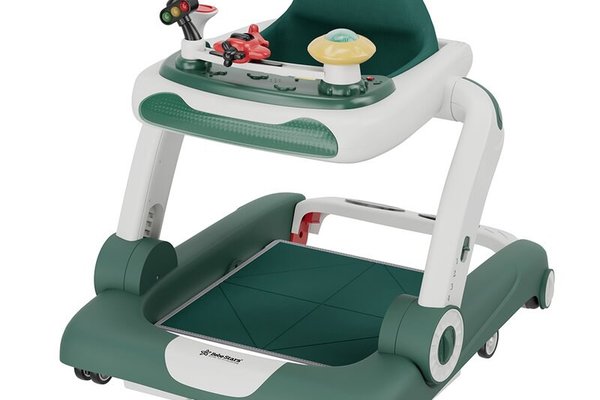 Premergator 3 in 1 Bebe Stars Train cu Panou Interactiv, Sunete si Lumini, Pana la 12 kg, Inaltime Reglabila, 7-18 luni, Certificat EN1273:2020, EN71, CE, Pine