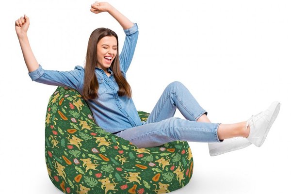 Fotoliu Puf Bean Bag tip Para XL Maimute