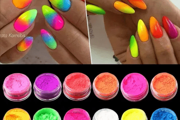Pigment neon set 12 culori