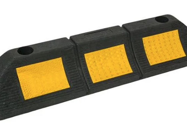 Opritor roti auto reflectorizant - Culoare Negru, 2 kg, Cauciuc Vulcanizat