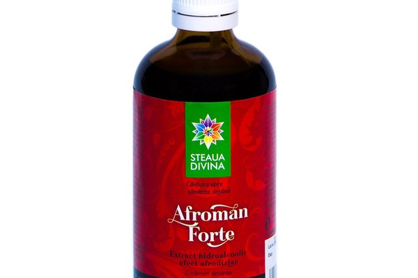 Tinctura Afroman Forte 100ml de la Steaua Divina pentru Vitalitate