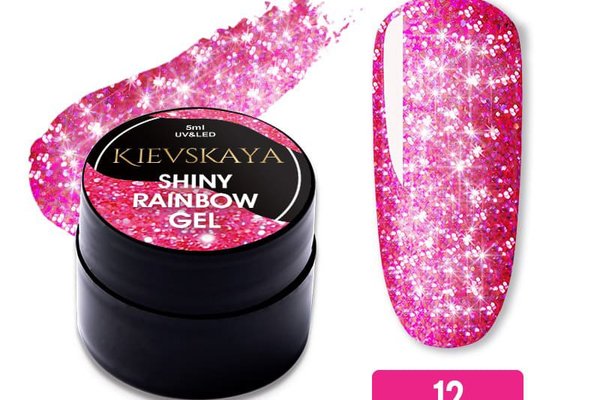 Shiny Rainbow Color gel KIEVSKAYA- 12