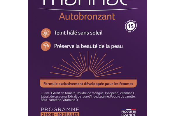 Autobronzant Manhae - 60 Capsule pentru O Nuanta de Bronz Natural